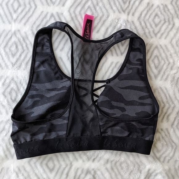 LA senza sport bra camouflage pattern small b056 - Picture 3 of 5